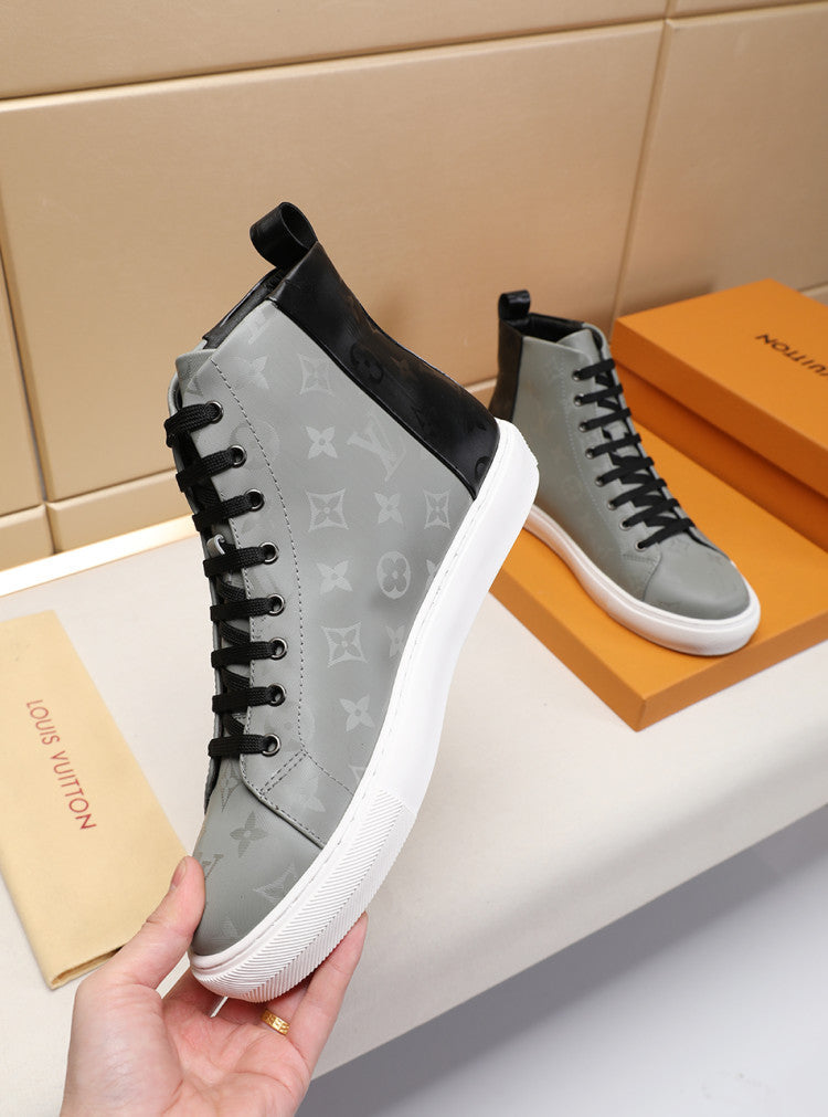 GLM - LUV Stellar Trainer Boot Gray Black Sneaker