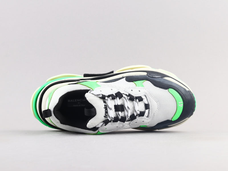 GLM - Bla Triple S Black Green Sneaker