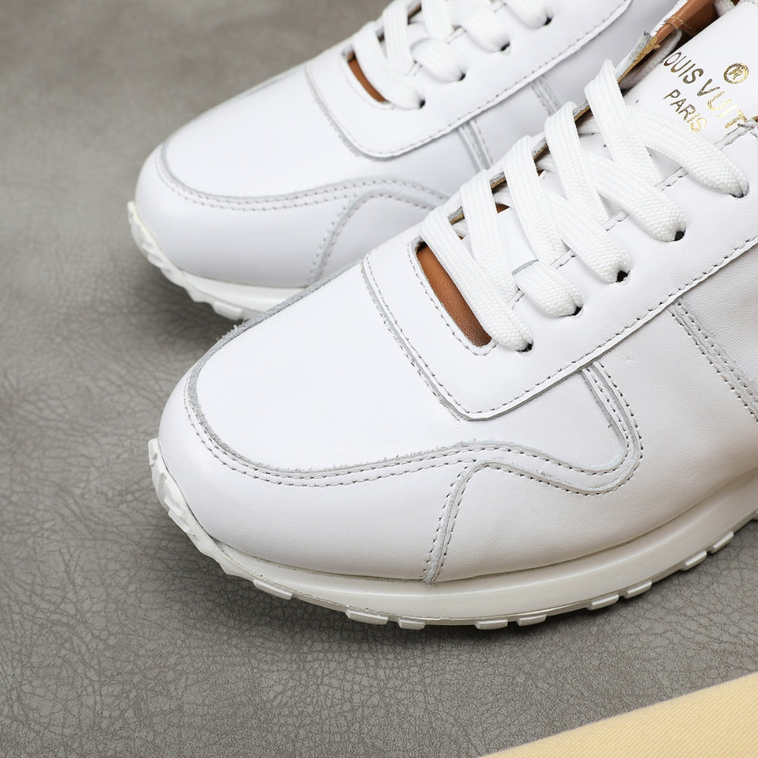 GLM - LUV Run Away Low Top White Sneaker