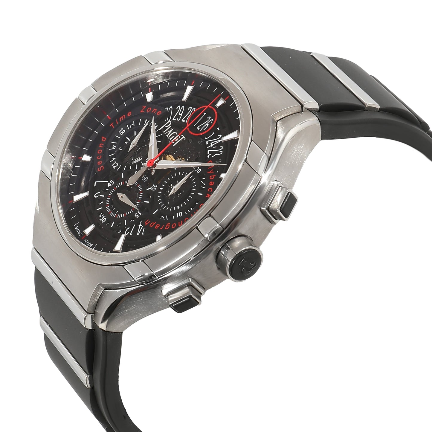 PIAGET Polo FortyFive GOA34002 Men's Watch in SS/Titanium