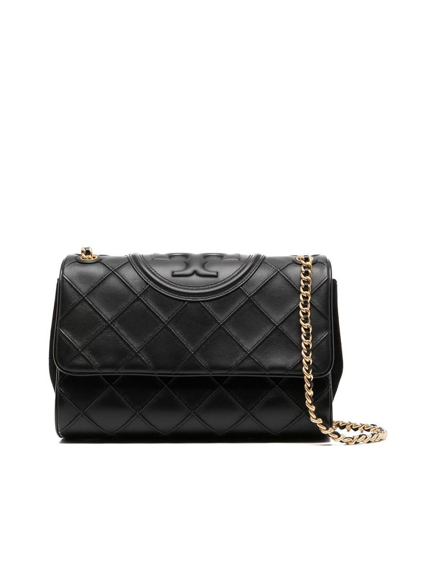 Quilted Chainlink Shoulder Bag