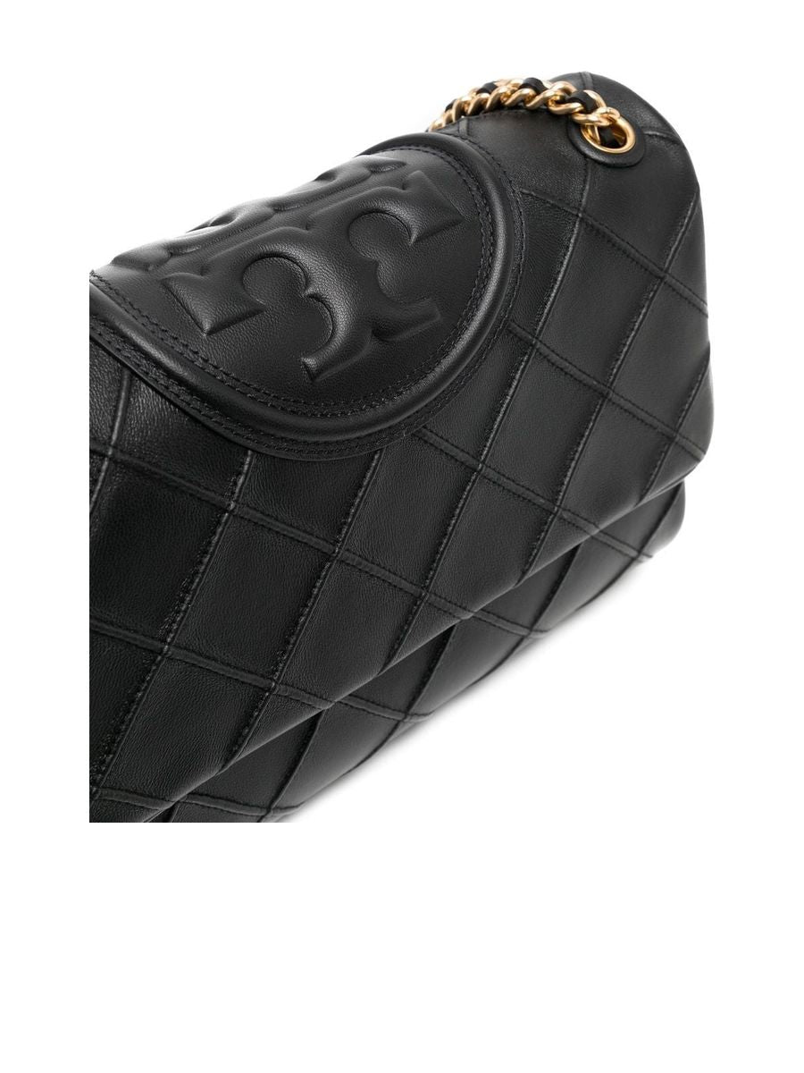 Quilted Chainlink Shoulder Bag