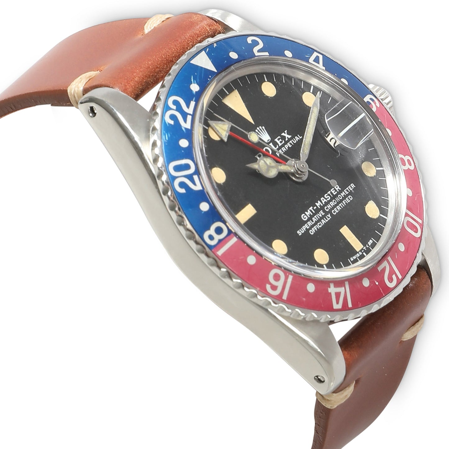 ROLEX GMT-Master 1675 Men's Watch in Stainless Steel
