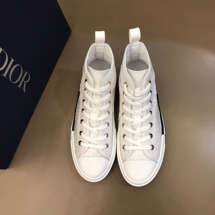 GLM - DIR B23 White HIGH-TOP SNEAKER