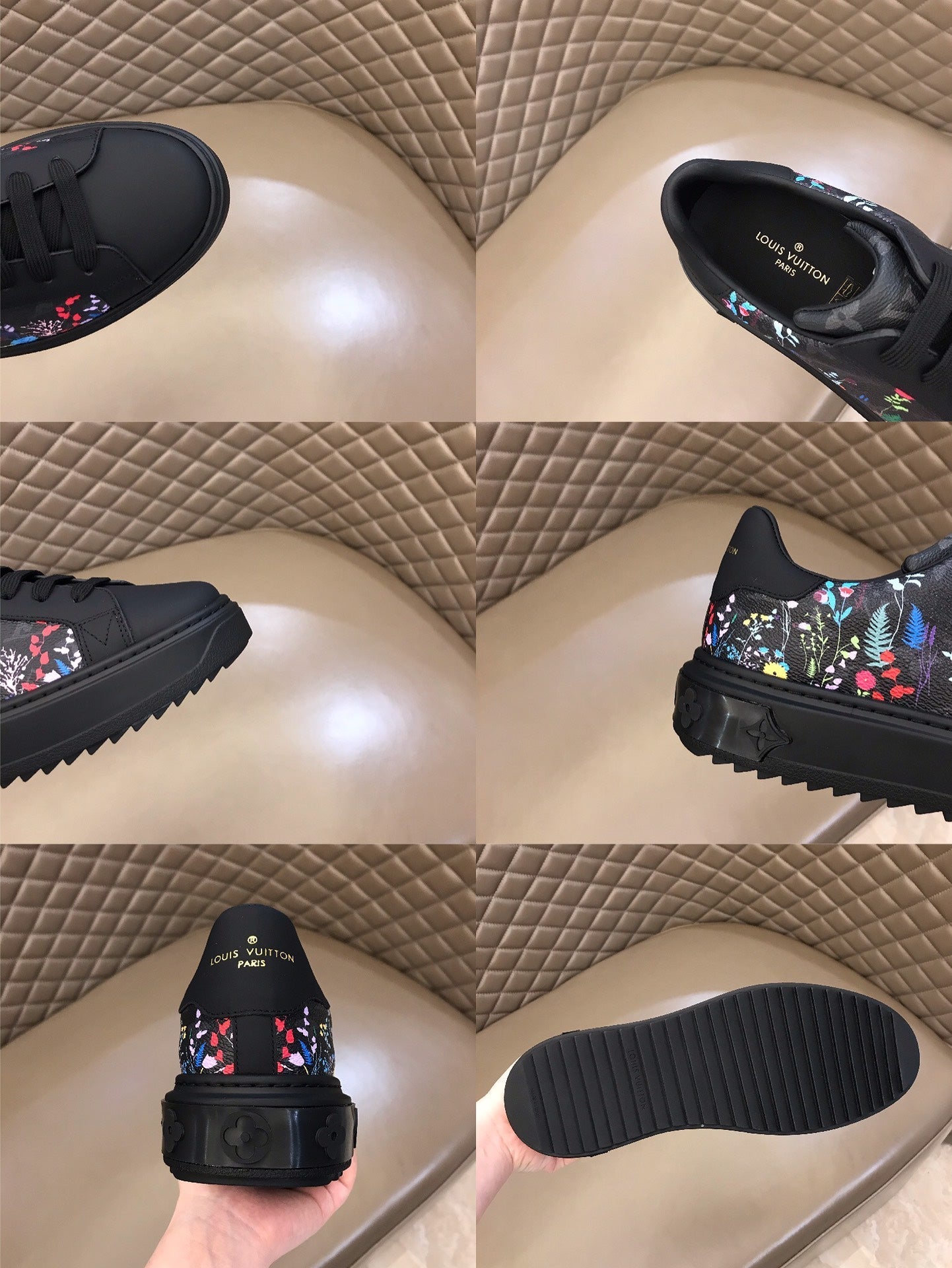 GLM - LUV  Time Out Black Yellow Sneaker