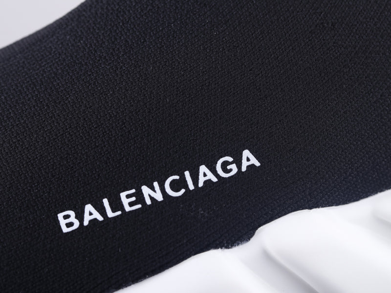 GLM - Bla Socks And Shoes Black And White Red Sneaker
