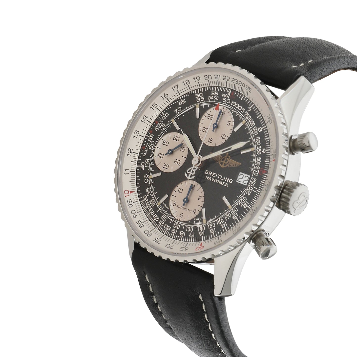 BREITLING Old Navitimer II A13022 Men's Watch in Stainless Steel