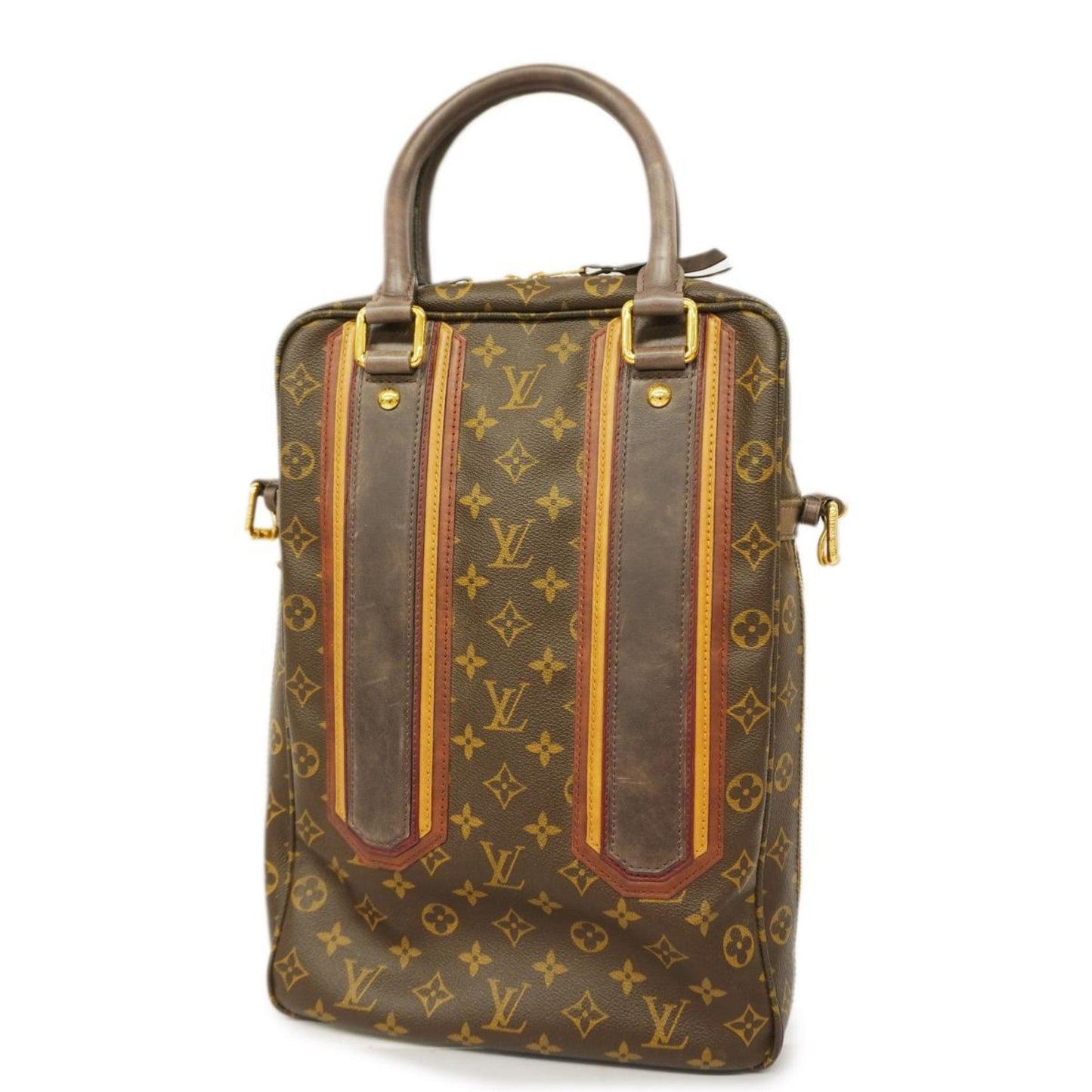 Louis Vuitton Bequia  Canvas Handbag ()