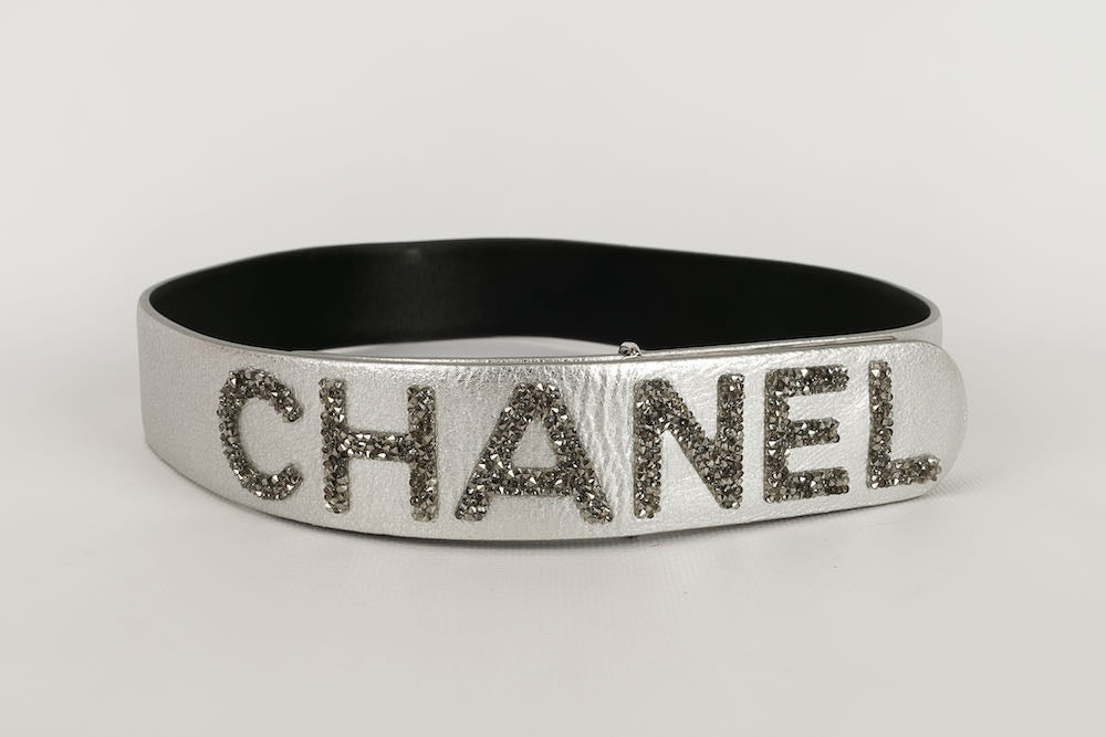 Ceinture argentÃ©e Chanel