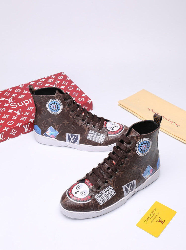 GLM - LUV Stellar Trainer Boot Brown Sneaker