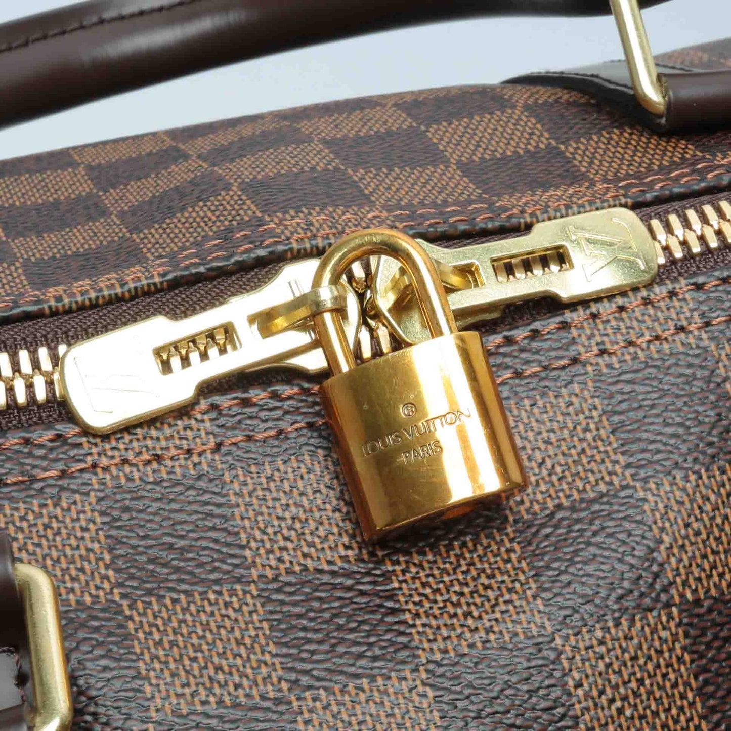 LOUIS VUITTON Keepall 55 Bando Damier Ebene