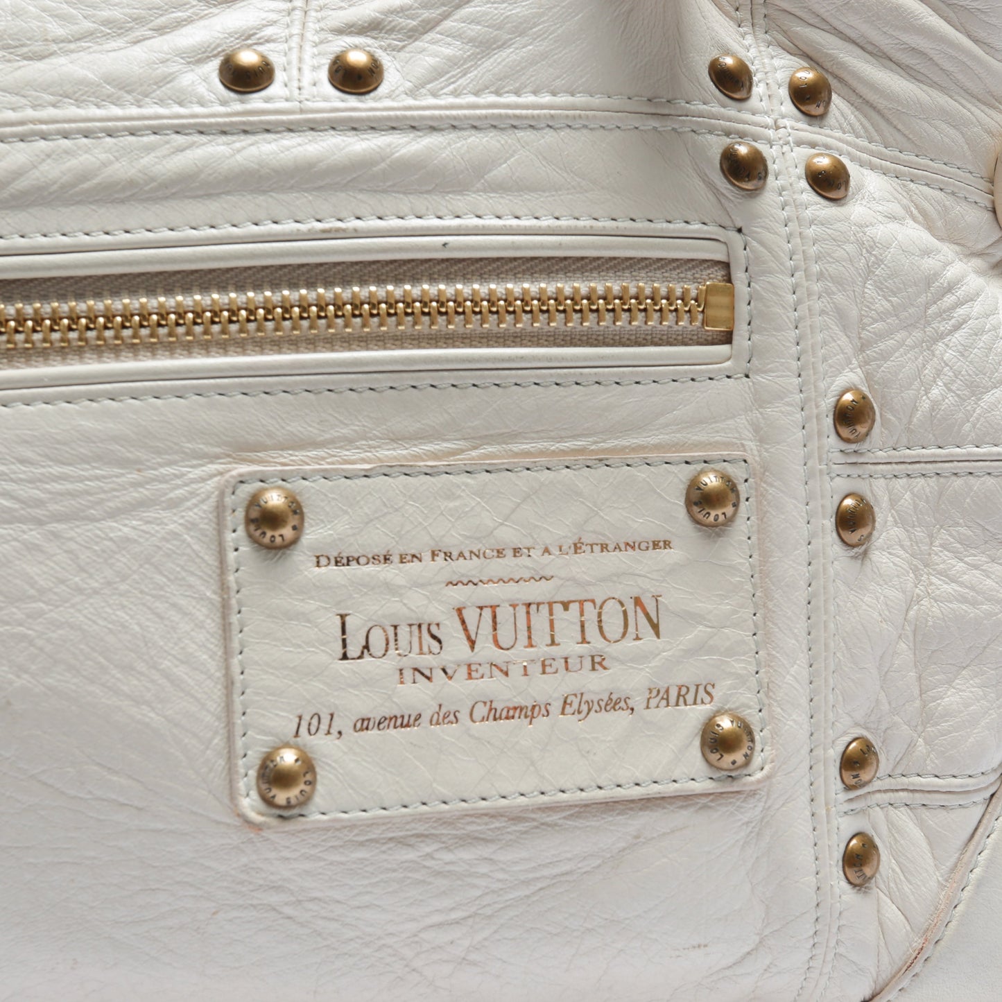 LOUIS VUITTON Sac Riveting Bag - OUTLET FINAL SALE