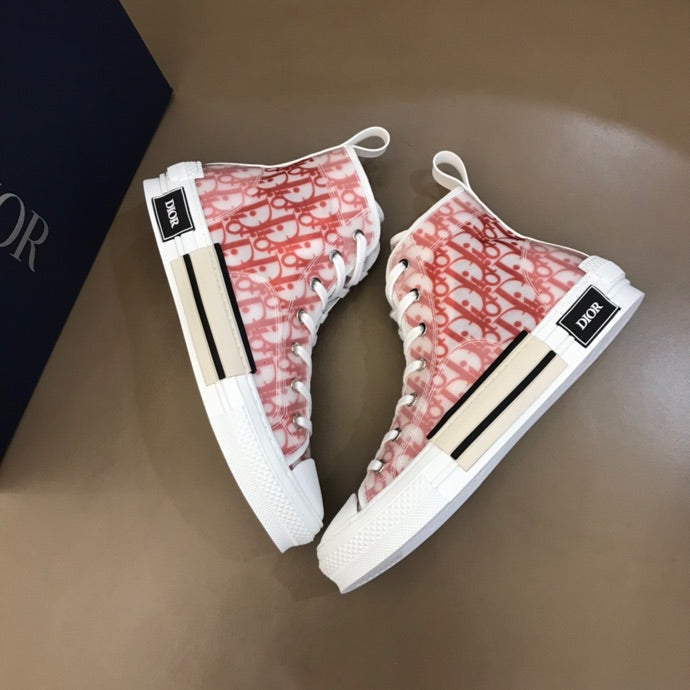 GLM - DIR B23 Orange HIGH-TOP SNEAKER