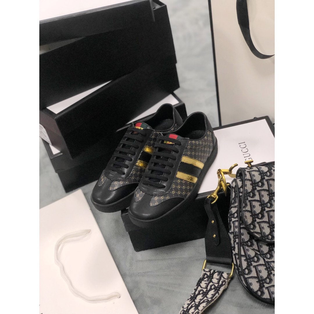 GLM-GCI  Black Gold Sneaker 094