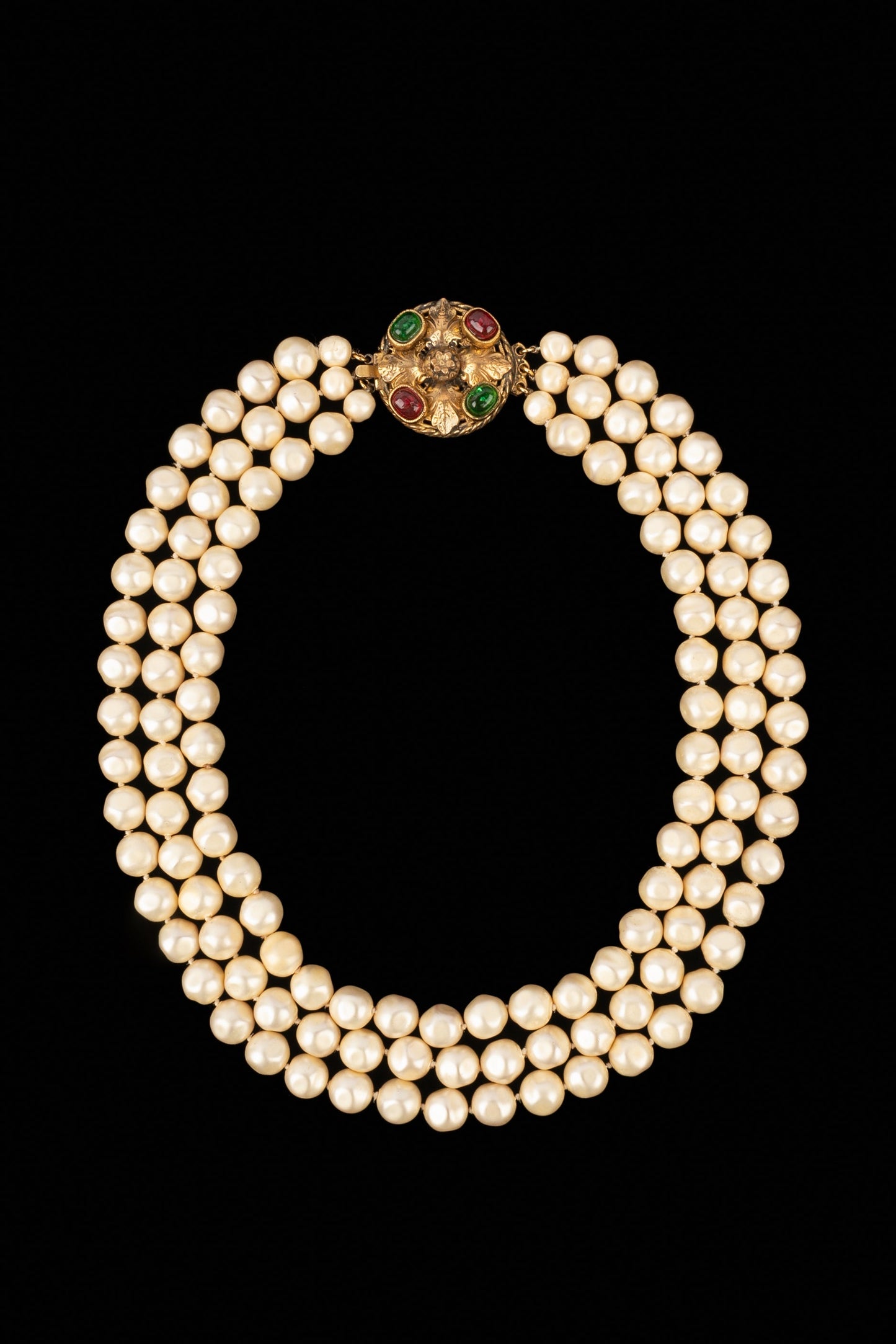 Collier baroque Chanel 1984