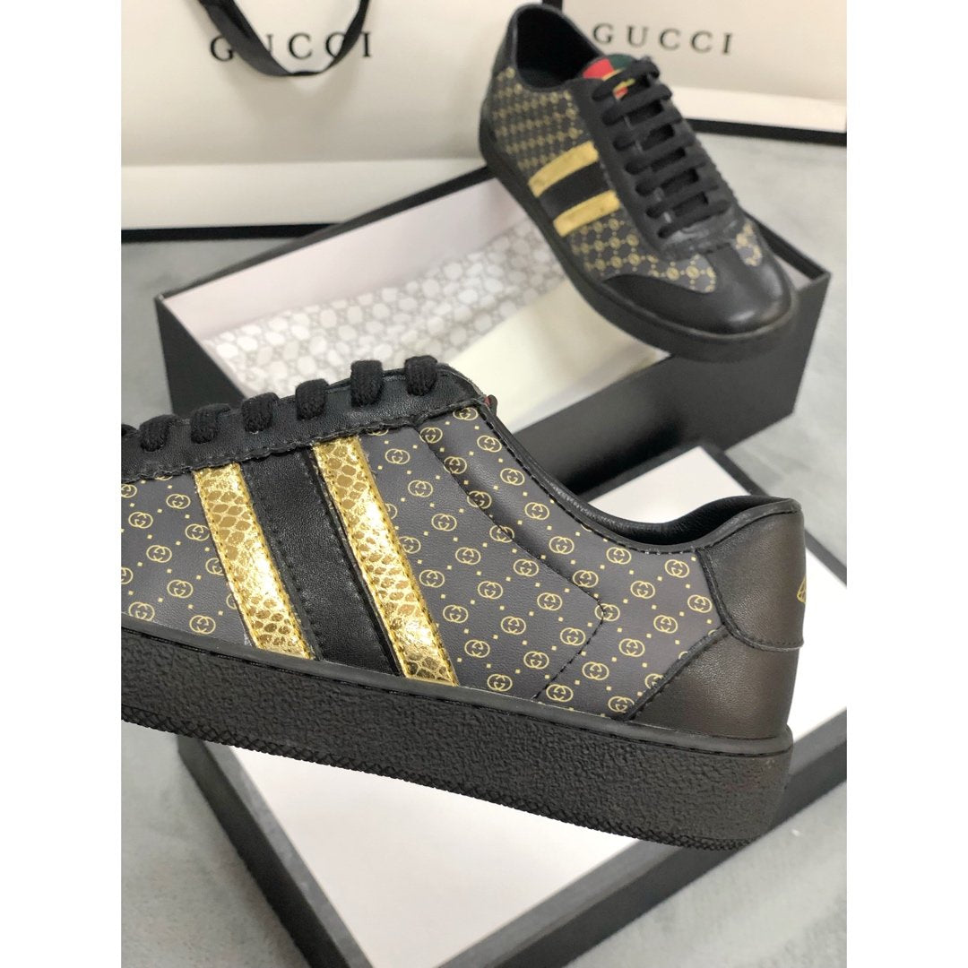GLM-GCI  Black Gold Sneaker 094