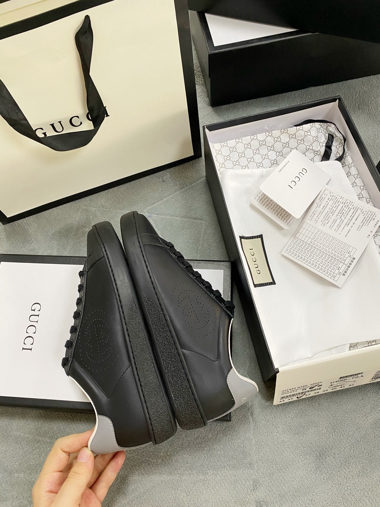 GLM-GCI Ace Black   Sneaker 075