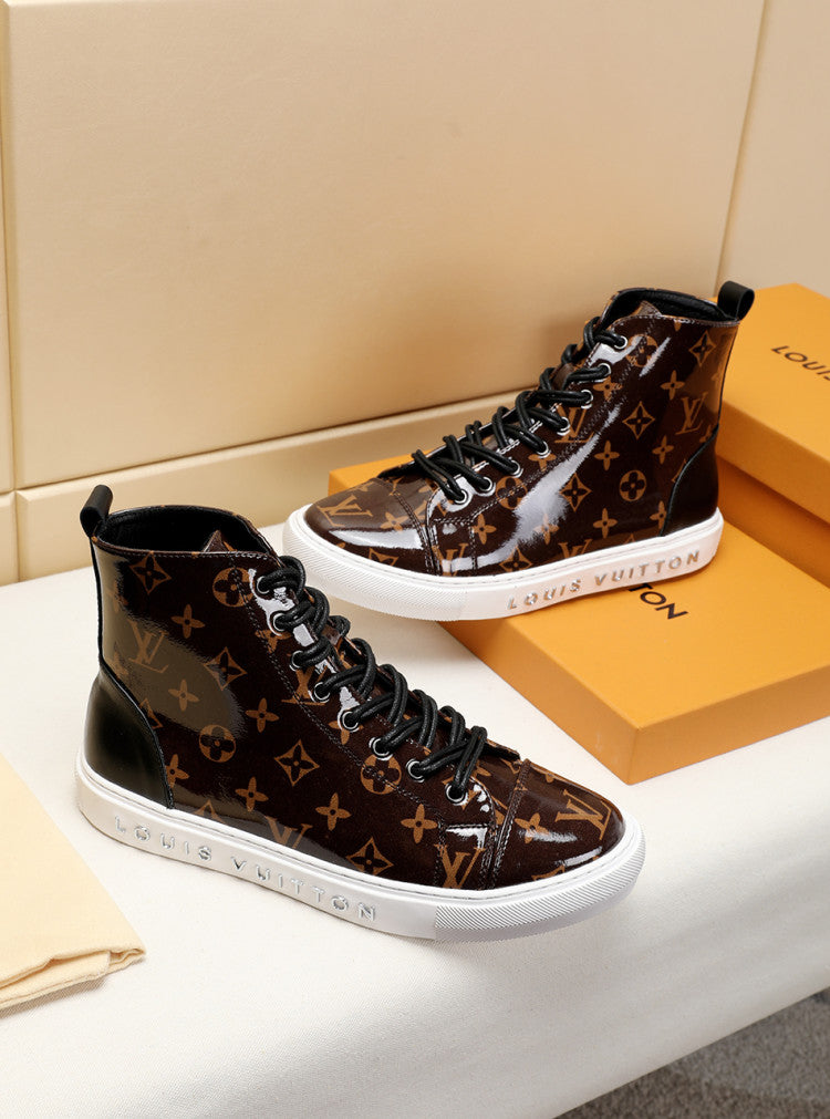GLM - LUV Stellar Trainer Boot Brown Sneaker