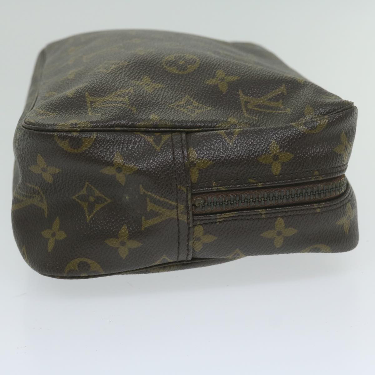 Durable Monogram Canvas Pouch