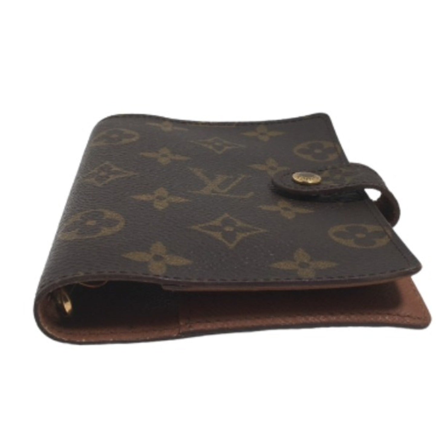 Stylish Brown Canvas Agenda Organizer