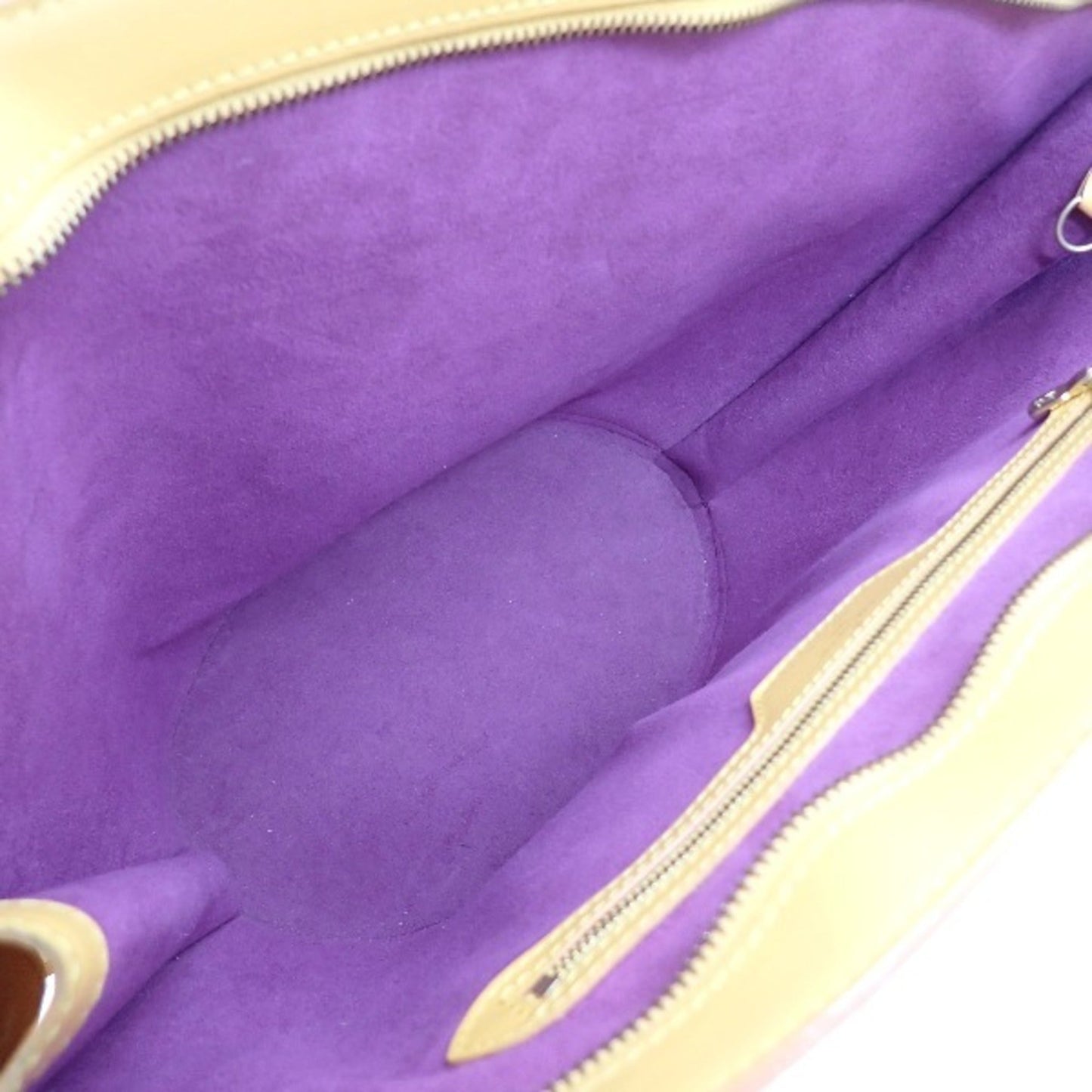 Yellow Leather Tote Bag