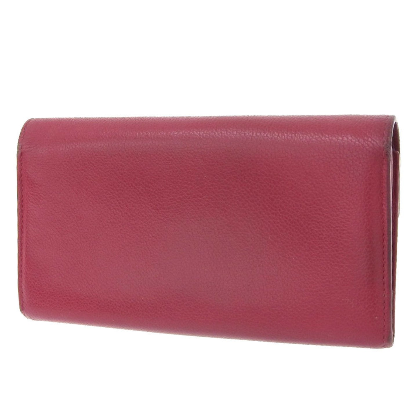 Lockme Red Leather Wallet by Louis Vuitton