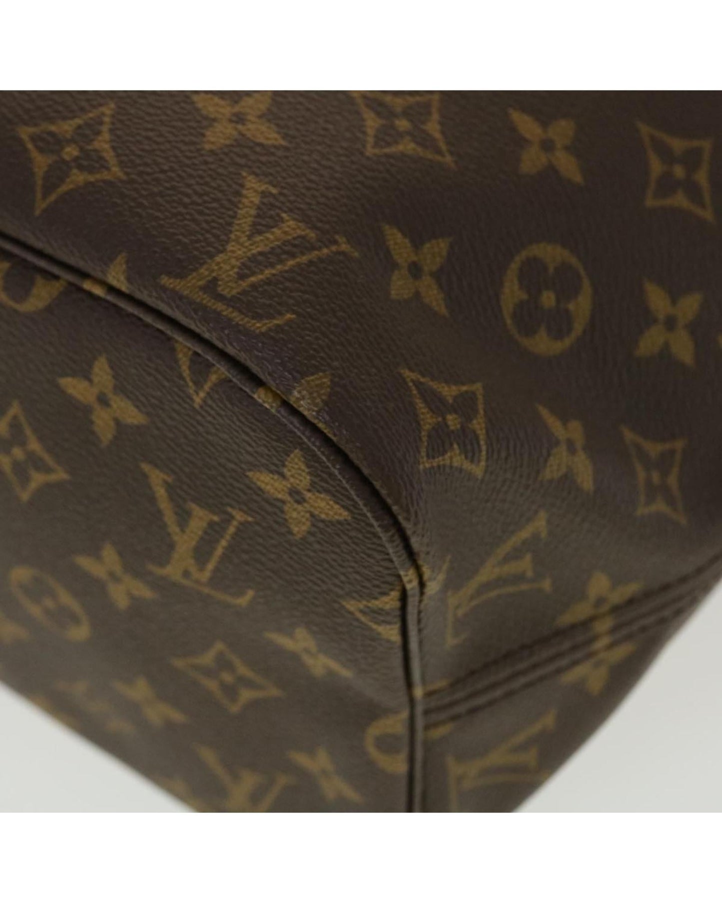 Monogram Tote Bag with Pouch and Excellent Condition