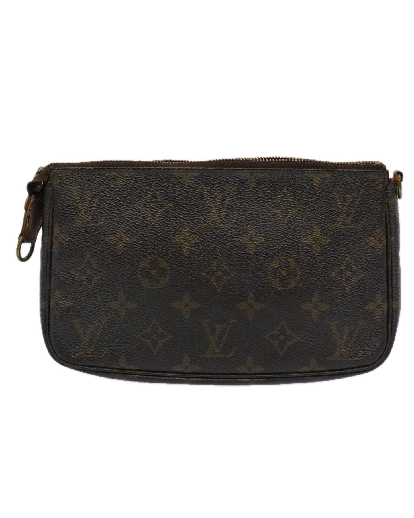 Monogram Canvas Pouch with Scratches and Tear - France