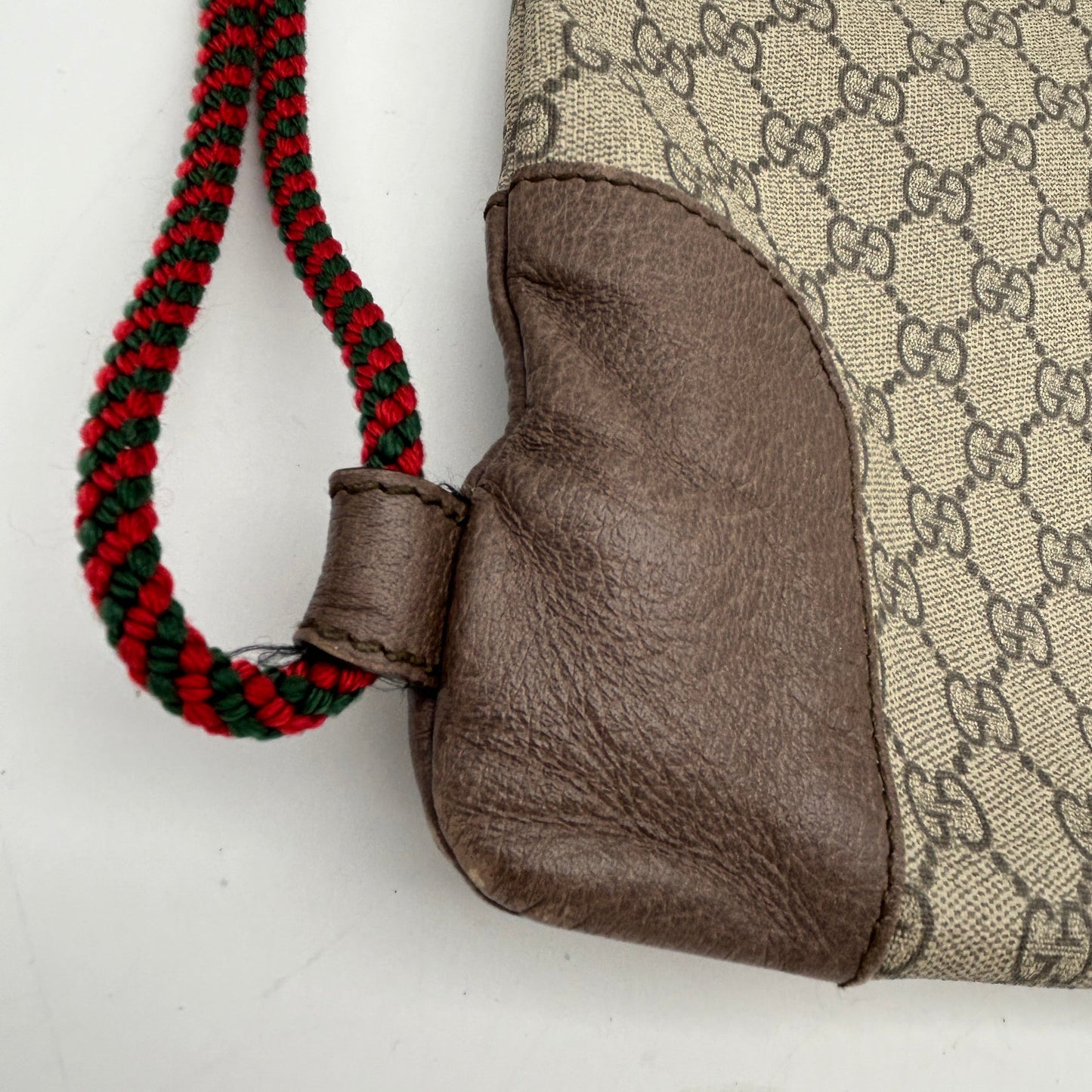 Gucci GG Supreme Coated Canvas Leather Backpack
