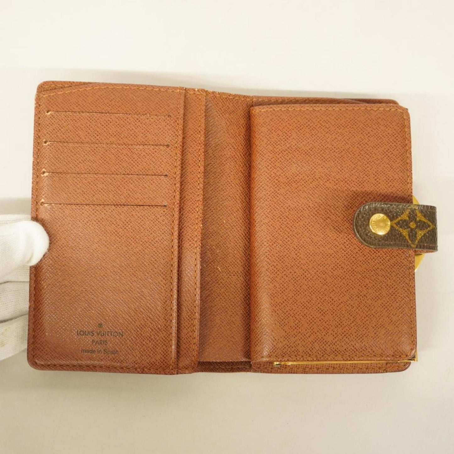 Louis Vuitton Porte Papier  Canvas Wallet  ()