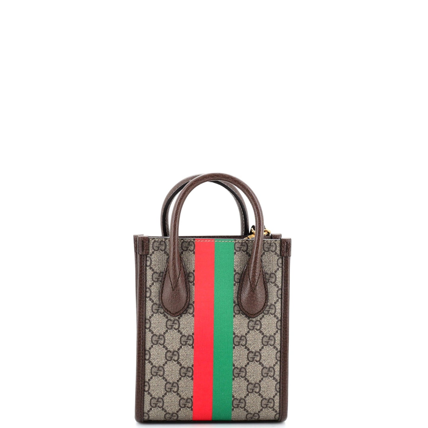 Interlocking G Patch Tote Printed GG Coated Canvas Mini