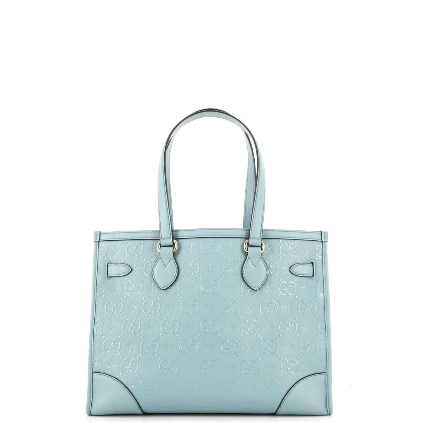 Star Tote GG Embossed Leather Medium