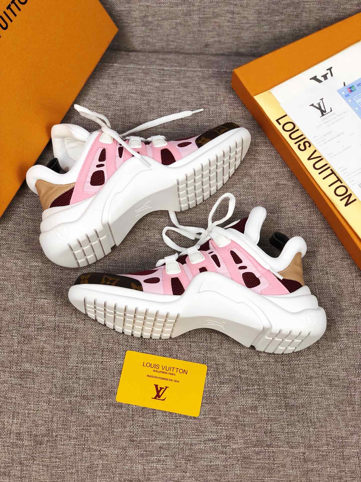 GLM - LUV Archlight Pink Brown Sneaker