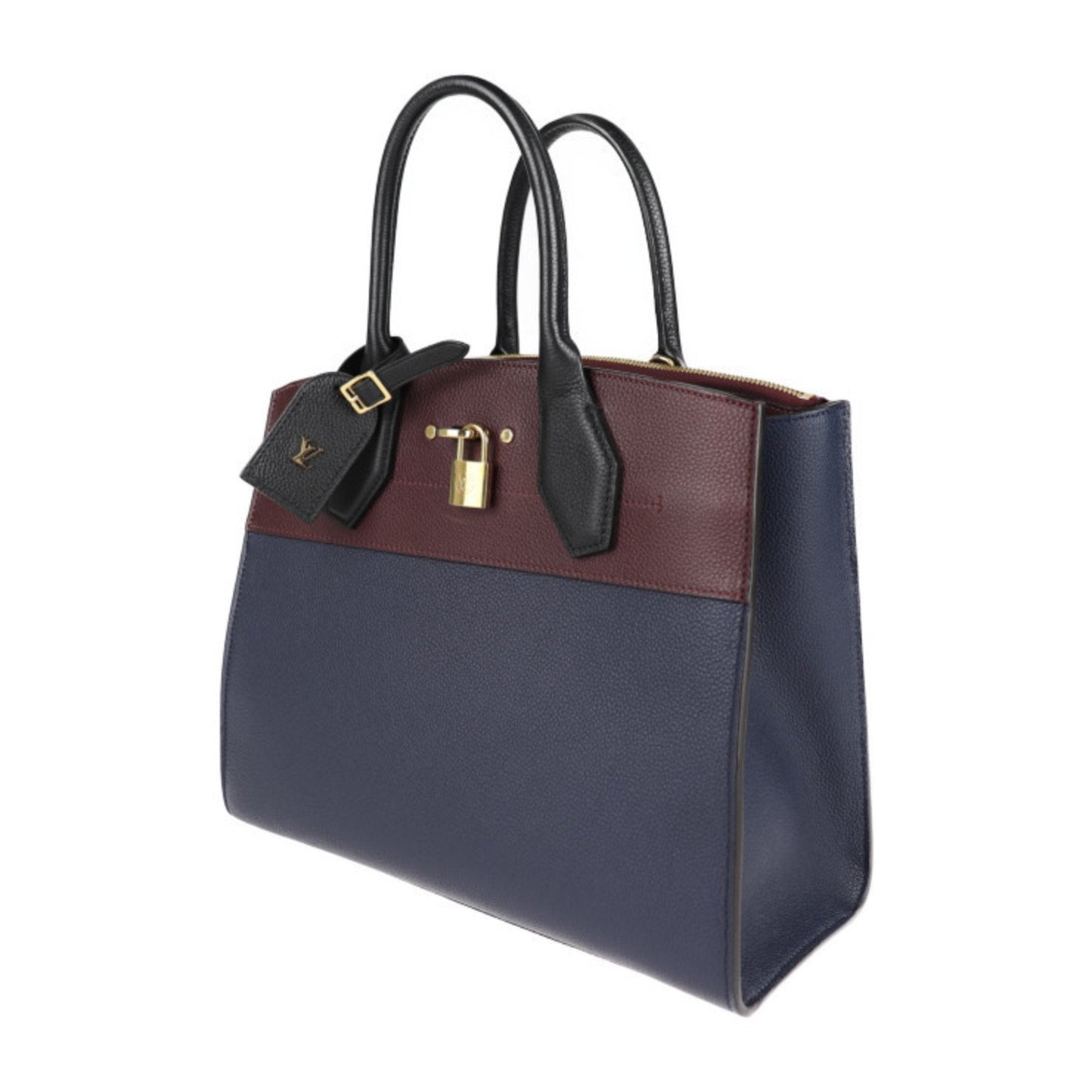 Multicolour Leather Louis Vuitton City Steamer Handbag