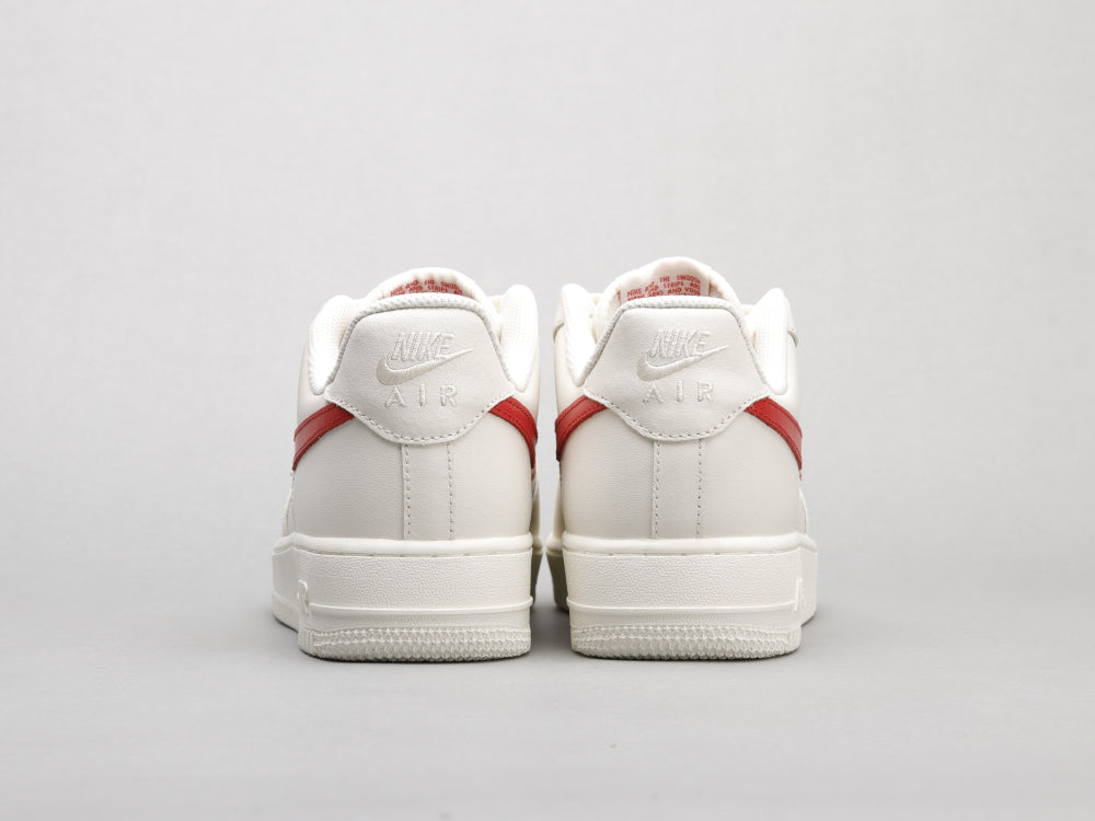 GLM - AF1 retro white red low top