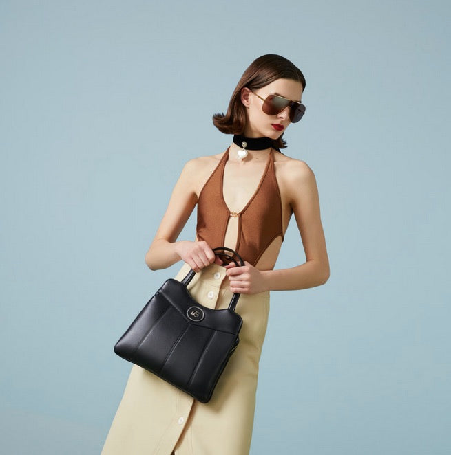 ï»¿GC563 Petite GG Small/Medium Tote Bag / HIGHEST QUALITY VERSION