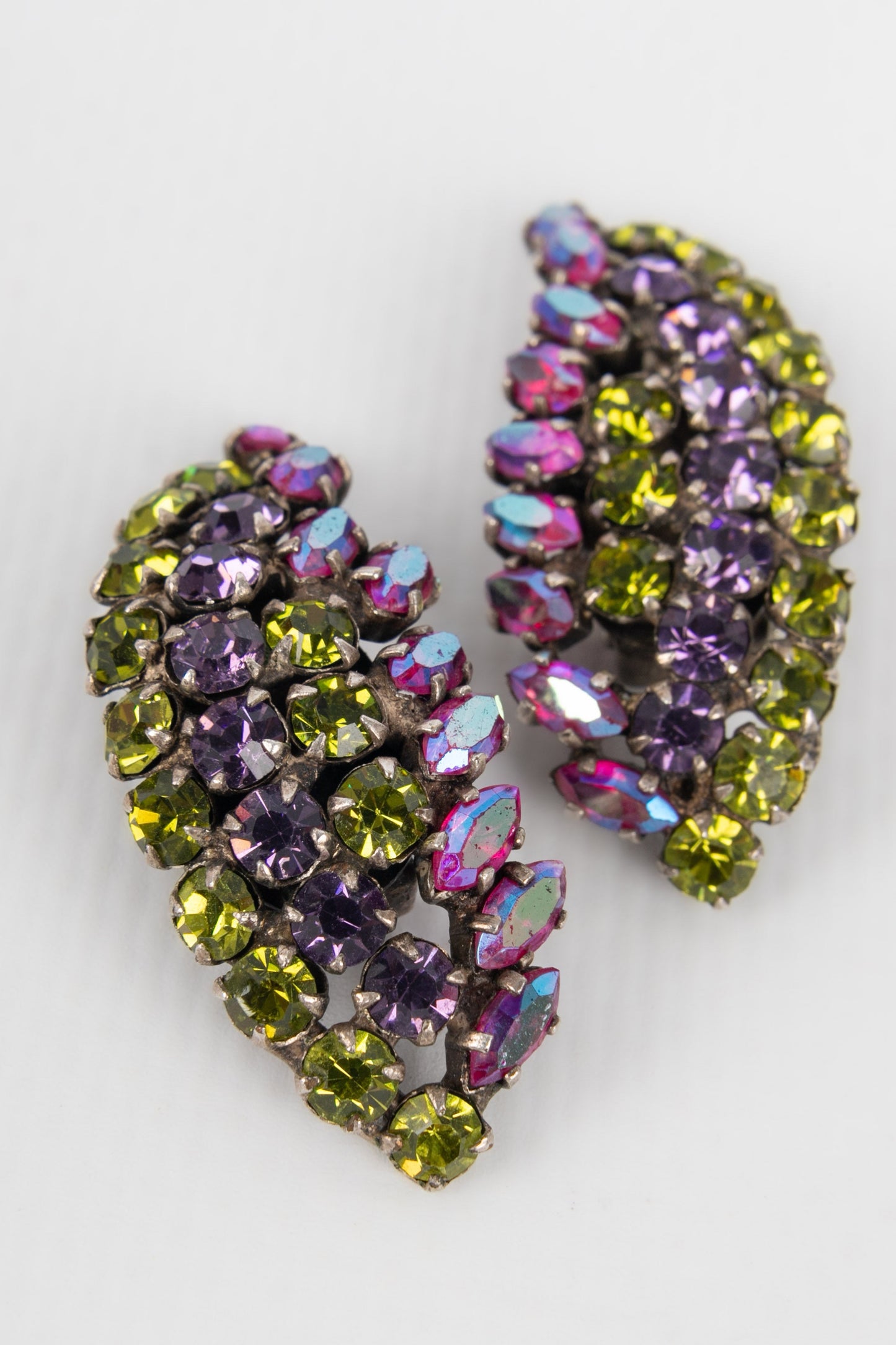 Boucles d'oreilles strassÃƒÆ’Ã‚Â©es