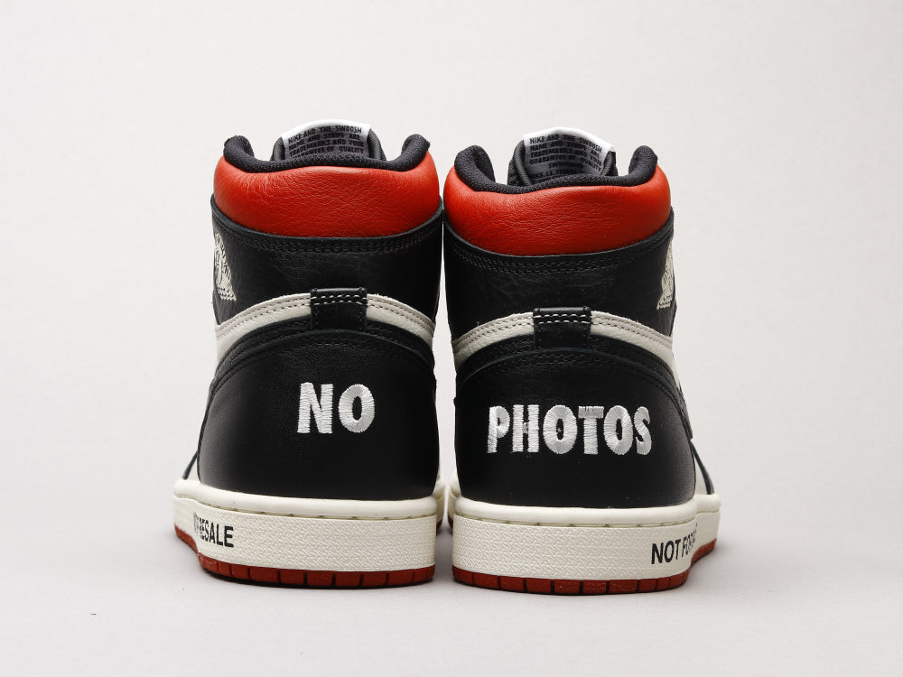 GLM - AJ1 No resale of black and red