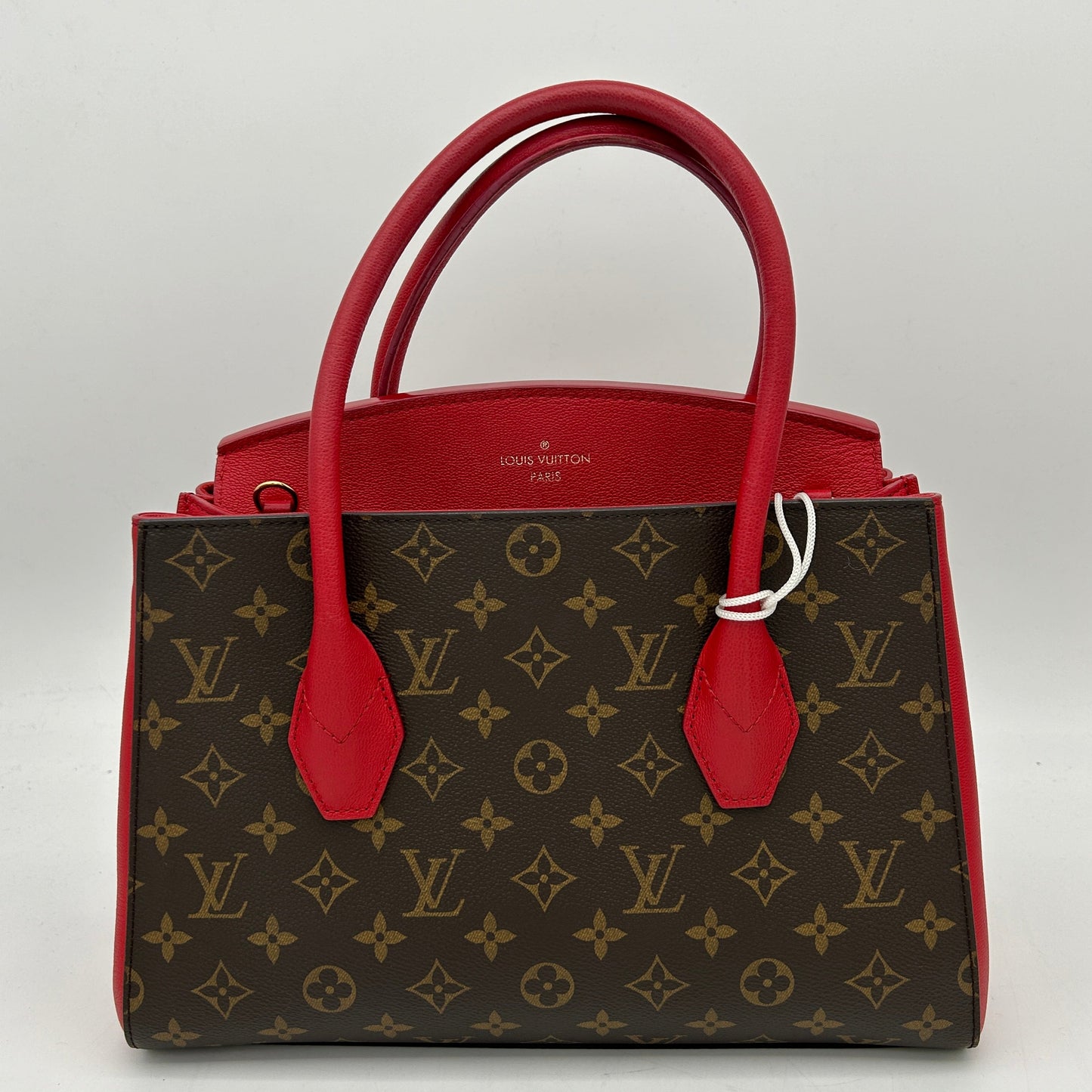 Louis Vuitton Florine Monogram Canvas Bag Brown Red Medium