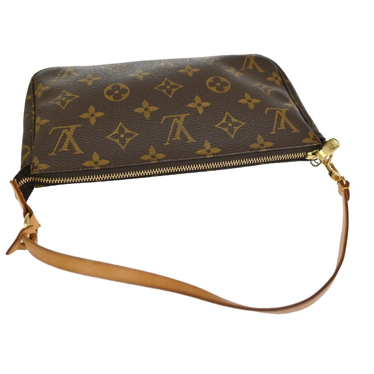 Louis Vuitton Pochette Accessoires  Canvas Clutch Bag ()