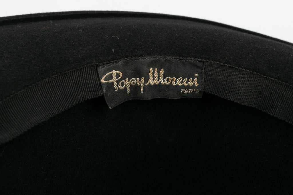 Chapeau noir Popy Moreni