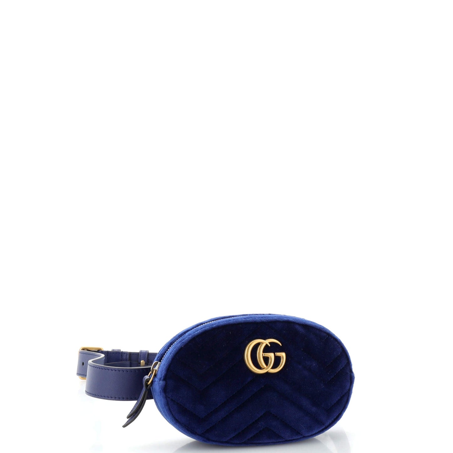 GG Marmont Belt Bag Matelasse Velvet