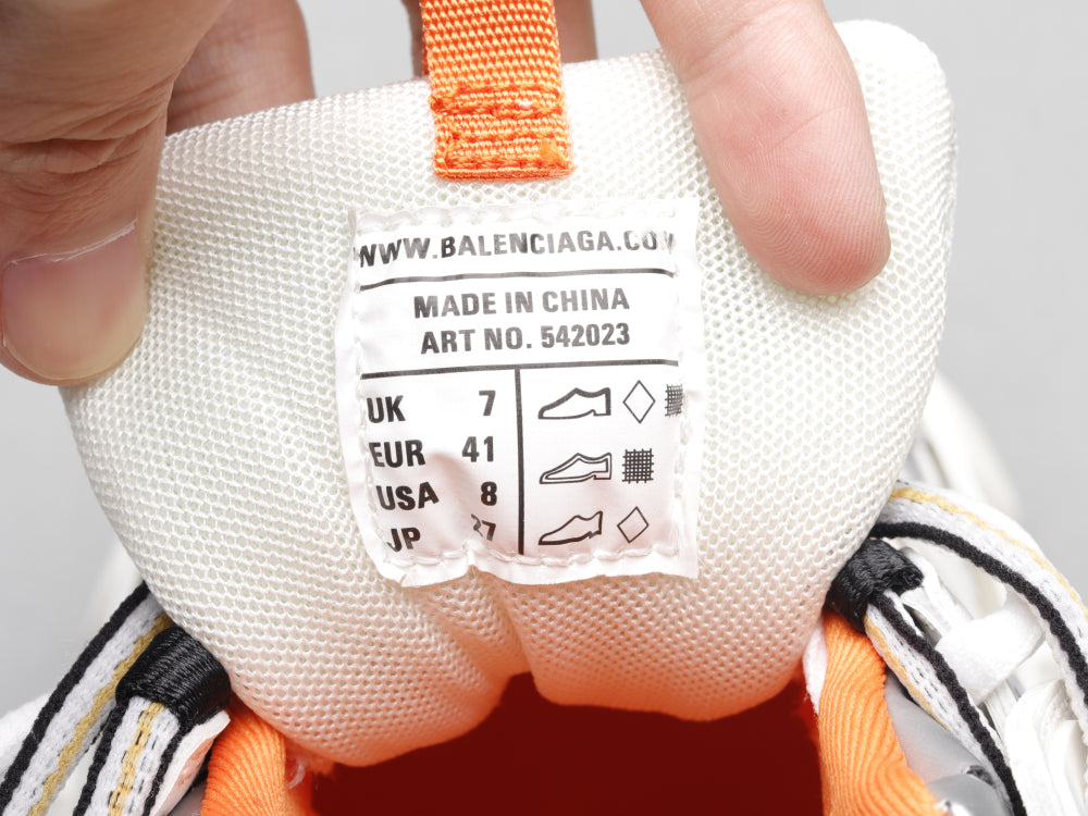 GLM - Bla Track Orange White Sneaker