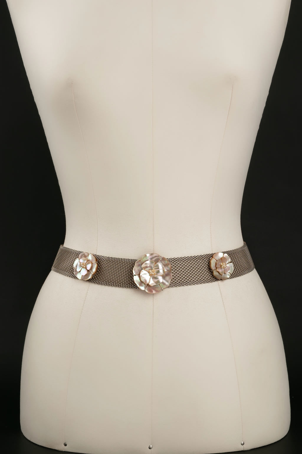 Ceinture camÃ©lias Chanel Automne 1998
