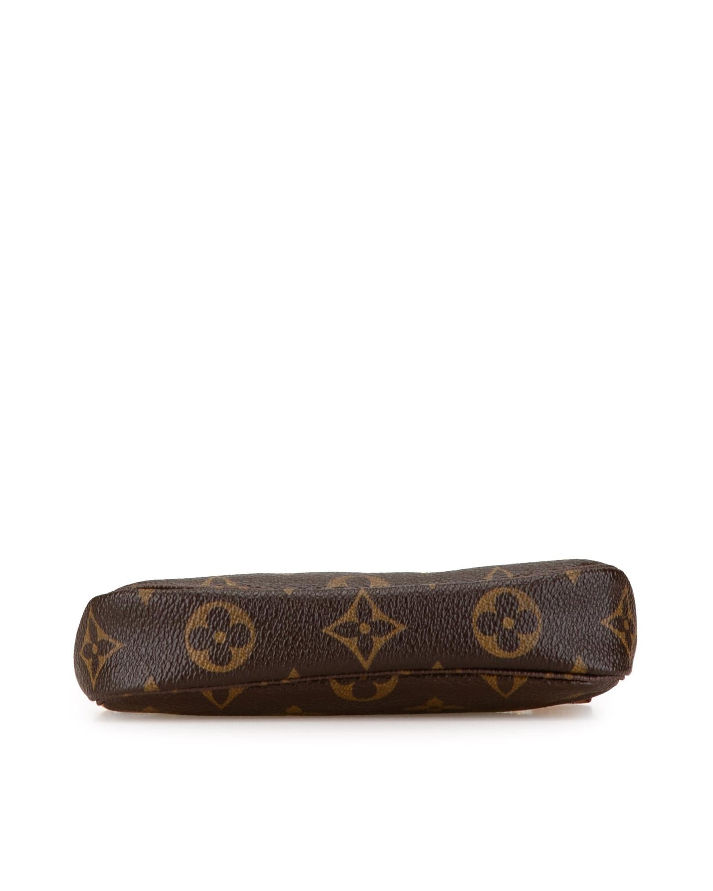 Monogram Canvas Mini Pochette with Gold-Tone Chain Strap