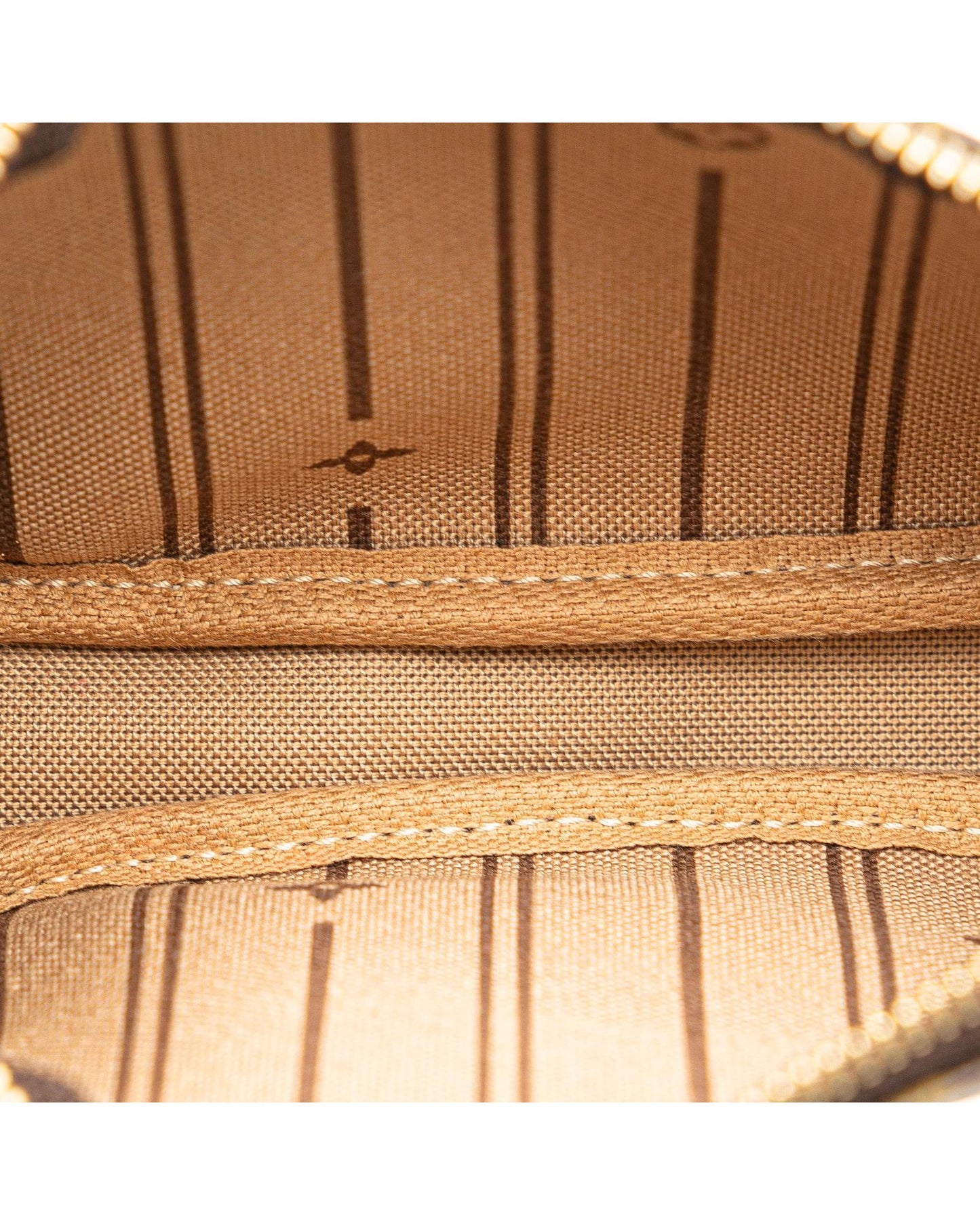 Monogram Canvas Mini Pochette with Gold-Tone Chain Strap