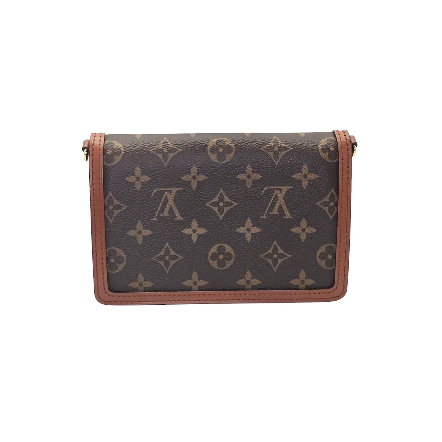 Louis Vuitton Dauphine Reverse Monogram Chain Wallet