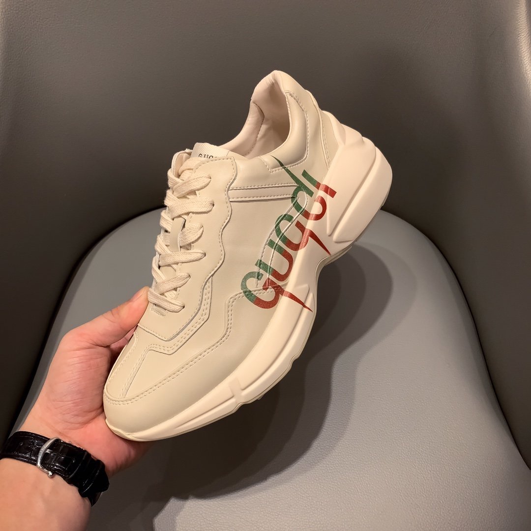 GLM-GCI  RHYTON SNEAKER WITH LOGO 130