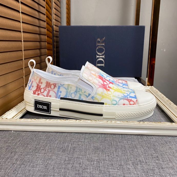 GLM - DIR B23 Slip MultiColor And White LOW-TOP SNEAKER