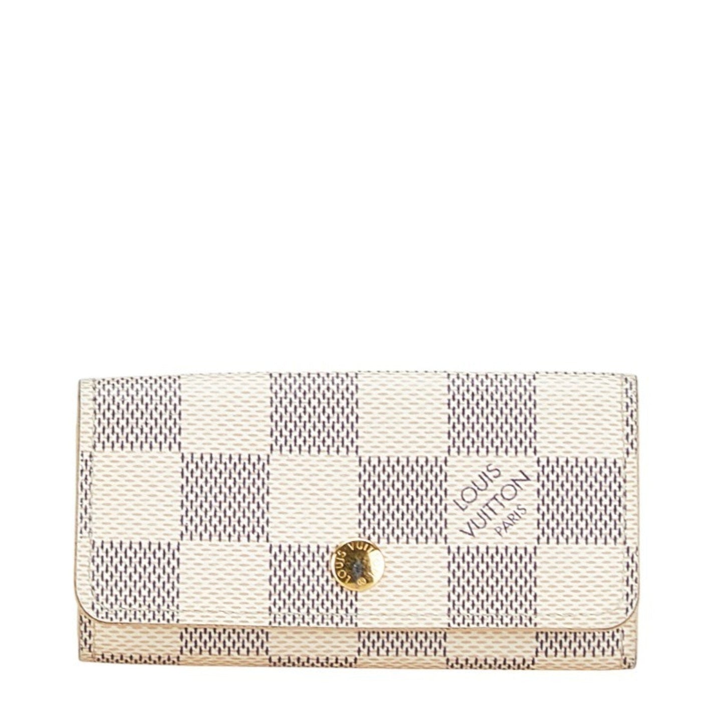 M64063 Key Holder Damier Azur Canvas